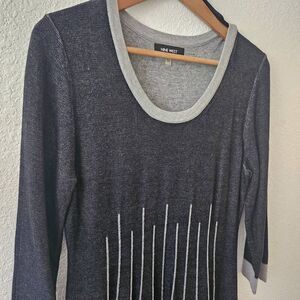 Nine West Fit & Flare Very Flattering Dress: Lg:   Effortless Comfortable Classi